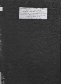 MEDEDEELINGEN VAN DE AFDEELING BESTUURZAKEN DER BUITENGEWESTEN NO. XXXIII: BEGROTING EN OVERZICHTEN VAN DE KASSEN DER ZELFBESTURENDE LANSCHAPPEN IN DE BUITENGEWESTEN 1925