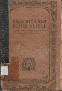 GEDACHTEN VAN BLAISE PASCAL