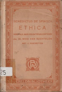 BENEDICTUS DE SPINOZA ETHICA