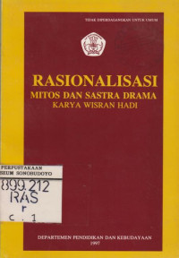 RASIONALISASI MITOS DAN SASTRA DRAMA KARYA WISRAN HADI