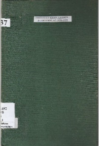 INSTITUUT KERN, LEIDEN : JAARVERSLAG 1930-1933
