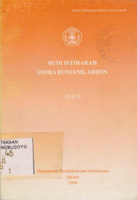 BUDI ISTIHARAH INDRA BUSTANIL ARIFIN JILID II