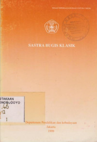 SASTRA BUGIS KLASIK