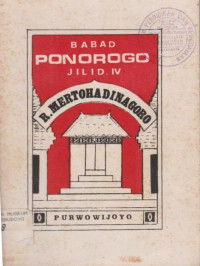 BABAD PONOROGO JILID IV