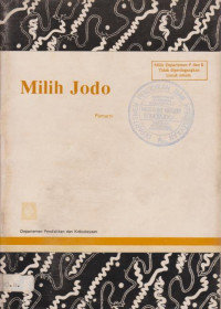 MILIH JODO