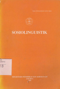 SOSIOLINGUISTIK