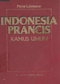 INDONESIA PRANCIS KAMUS UMUM