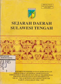 SEJARAH DAERAH SULAWESI TENGAH