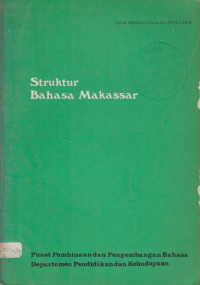 STRUKTUR BAHASA MAKASSAR