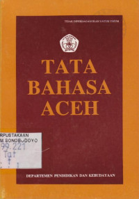 TATA BAHASA ACEH