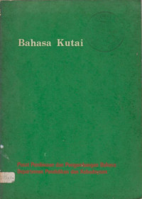 BAHASA KUTAI