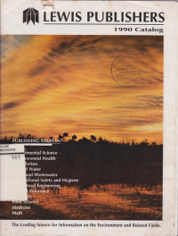 LEWIS PUBLISHERS 1990 CATALOG