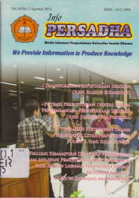 INFO PERSADHA MEDIA INFORMASI PERPUSTAKAAN UNIVERSITAS SANATA DHARMA 10