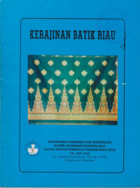 KERAJINAN BATIK RIAU