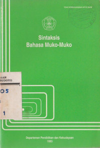 SINTAKSIS BAHASA MUKO-MUKO