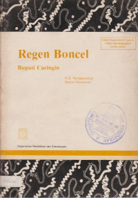 REGEN BONCEL BUPATI CARINGIN
