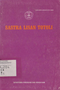 SASTRA LISAN TOTOLI
