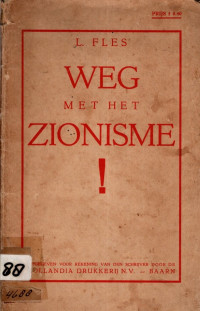 WEG MET HET ZIONISME! (4688)