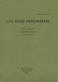 KJAI AGENG PANDANARANG