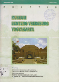 BULETIN MUSEUM BENTENG VREDEBURG YOGYAKARTA EDISI DESEMBER 2006