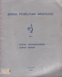 BERITA PENELITIAN ARKEOLOGI NO 1 1976