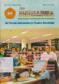 INFO PERSADHA VOLUME 11 TAHUN 2013