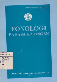 FONOLOGI BAHASA KATINGAN