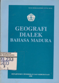 GEOGRAFI DIALEK BAHASA MADURA
