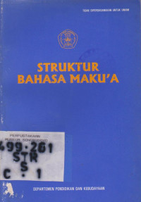 STRUKTUR BAHASA MAKU'A