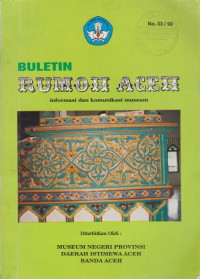 BULETIN RUMOH ACEH NO.03/99