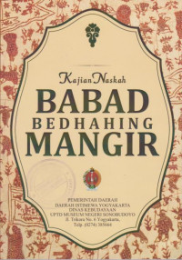 KAJIAN NASKAH BABAD BEDHANING MANGIR
