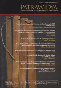 PATRAWIDYA VOLUME 11 NOMOR 4 TAHUN 2010