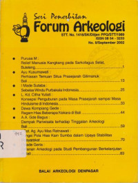 SERI PENERBITAN FORUM ARKEOLOGI NOMOR II TAHUN 2002