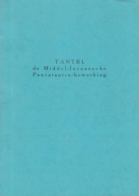 TANTRI DE MIDDEL JAVAANSCHE PANCATANTRA BEWERKING