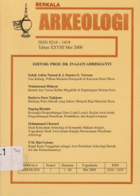 BERKALA ARKEOLOGI TAHUN XXVIII MEI 2008
