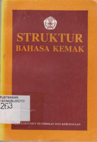 STRUKTUR BAHASA KEMAK