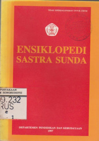 ENSIKLOPEDIA SASTRA SUNDA