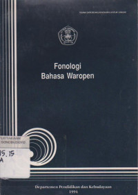 FONOLOGI BAHASA WAROPEN