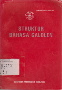 STRUKTUR BAHASA GALOLEN