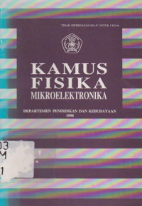 KAMUS FISIKA MIKROELEKTRONIKA