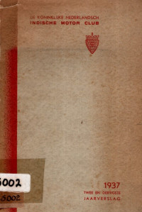 DE KONIKLIJKE NEDERLANDSCH INDISCHE MOTOR CLUB (5002)