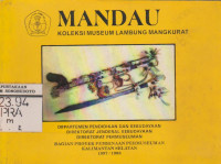 MANDAU KOLEKSI MUSEUM LAMBUNG MANGKURAT