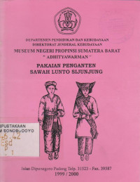 PAKAIAN PENGANTEN SAWAH LUNTO SIJUNJUNG