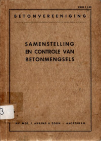SAMENSTELLING EN CONTROLE VAN BETONMENGSELS (6183)