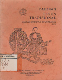 PAMERAN TENUN TRADISIONAL DAERAH ISTIMEWA YOGYAKARTA