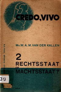 RECHTSSTAAT OF MACHTSSTAAT? (6639)