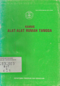 KAMUS ALAT-ALAT RUMAH TANGGA