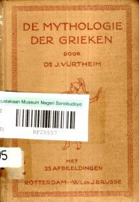 DE MYTHOLOGIE DER GRIEKEN (7305)