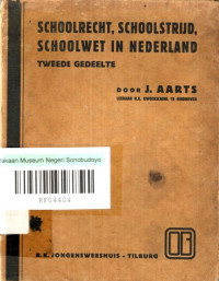 SCHOOLRECHT, SCHOOLSTRIJD, SCHOOLWET IN NEDERLAND (7416)