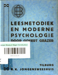 LEESMETODIEK EN MODERNE PSYCHOLOGIE (7422)